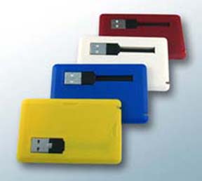 credit card memory, cardisk, available colors