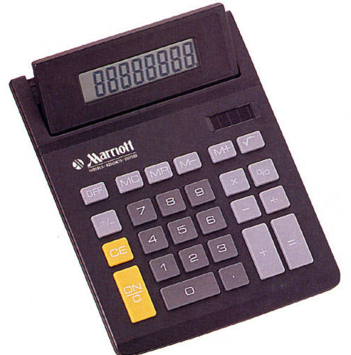 Advertising Specialty Calculator in Black
