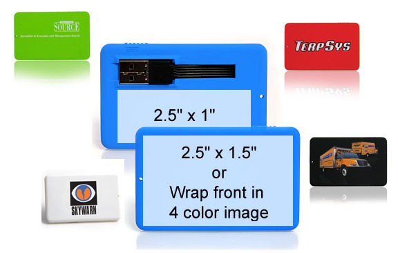 custom memory sticks credit card memory sample