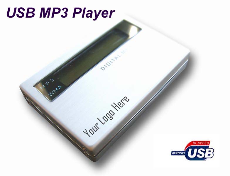 USB MP3 Player - Customize, OEM, Logo