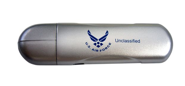 US Airforce custom military flash memory