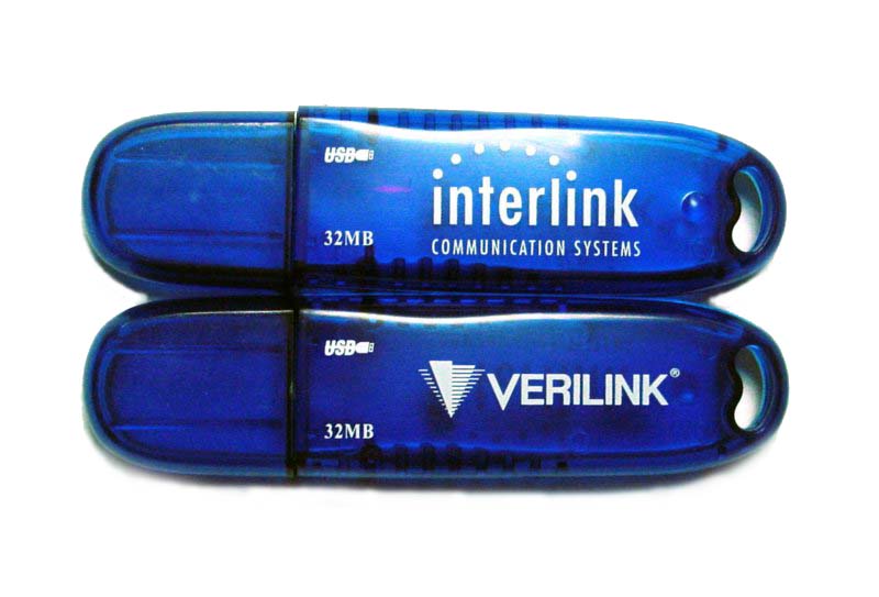 Memory Key Sample with Interlink Corporate logo