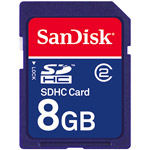 Secure Digital - SanDisk SDHC picture example